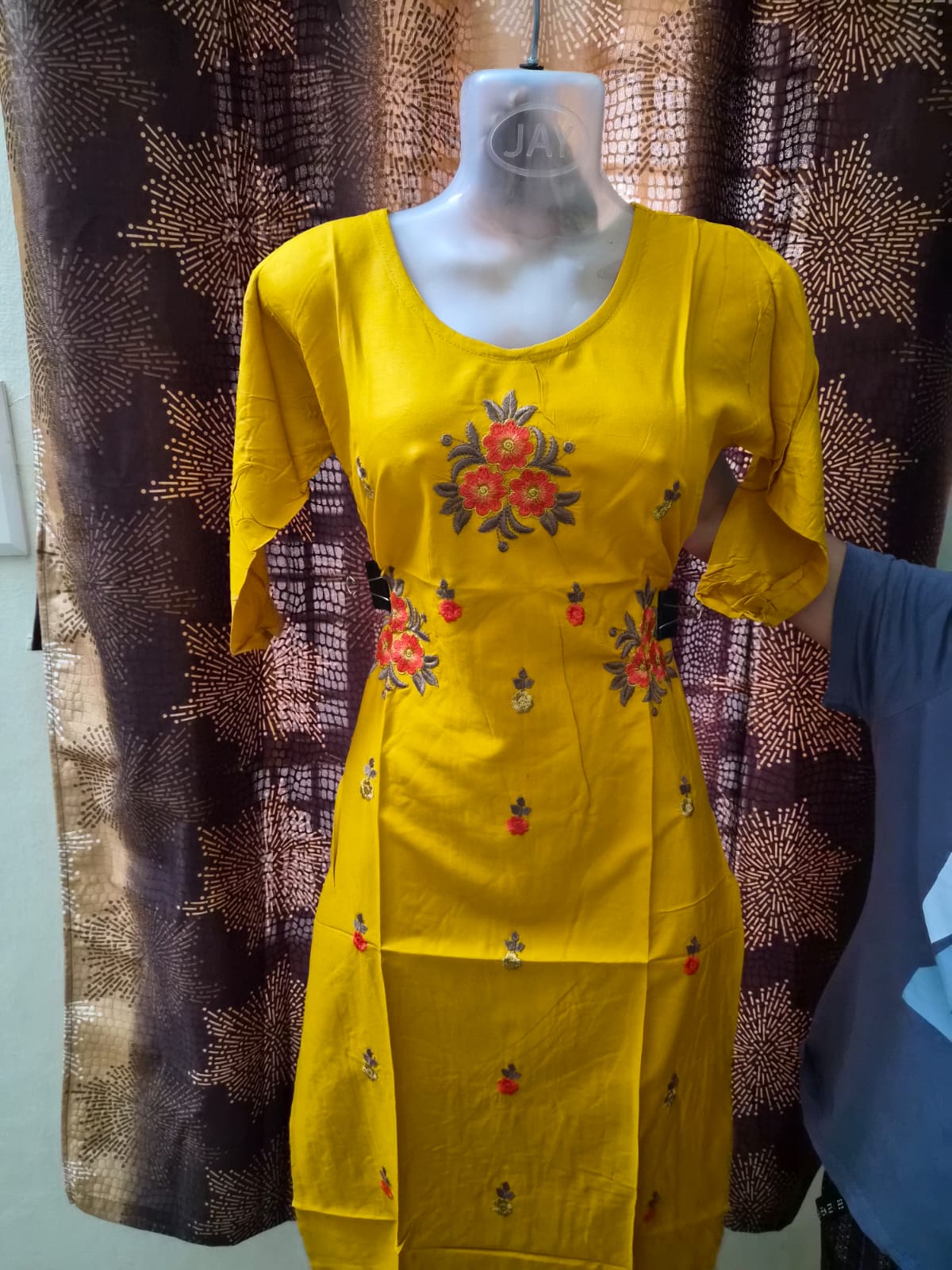 Embroidery work top