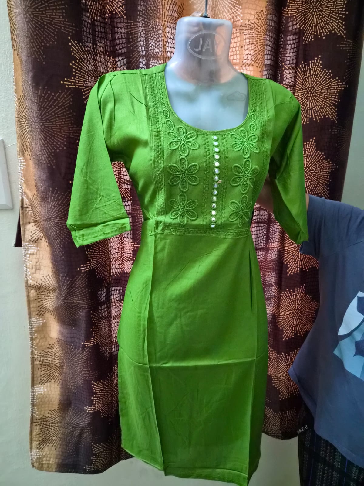 Embroidery work top